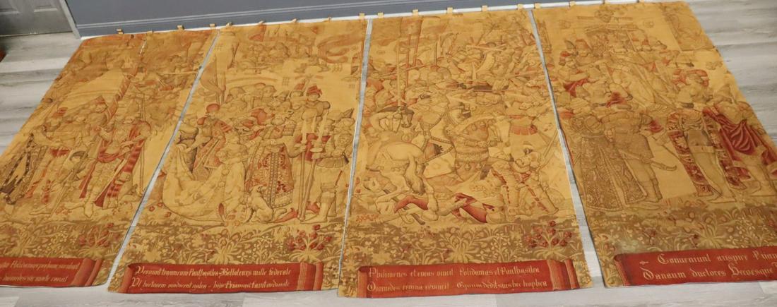 4 Vintage Wall Hanging Tapestries (1 of 12)