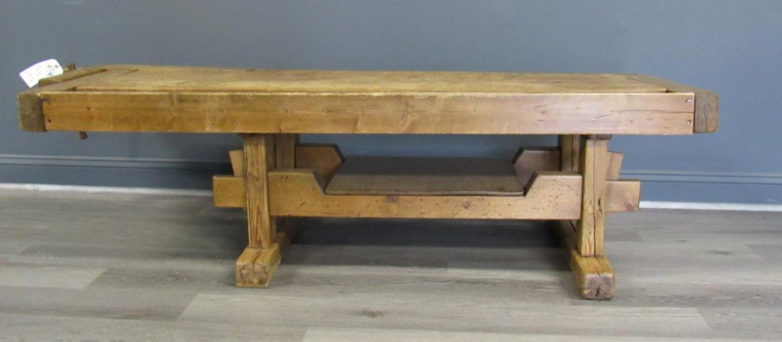 Antique Work Table As A  Low Table (1 of 7)