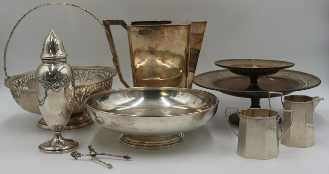 STERLING. Misc Sterling and a Dirk Van Erp Pitcher (1 of 14)