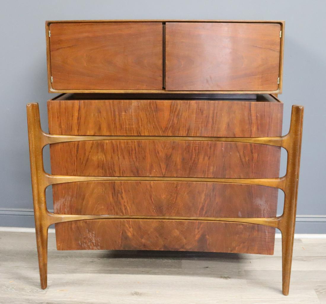 Edmund Spence Curved Tall Dresser (1 of 7)