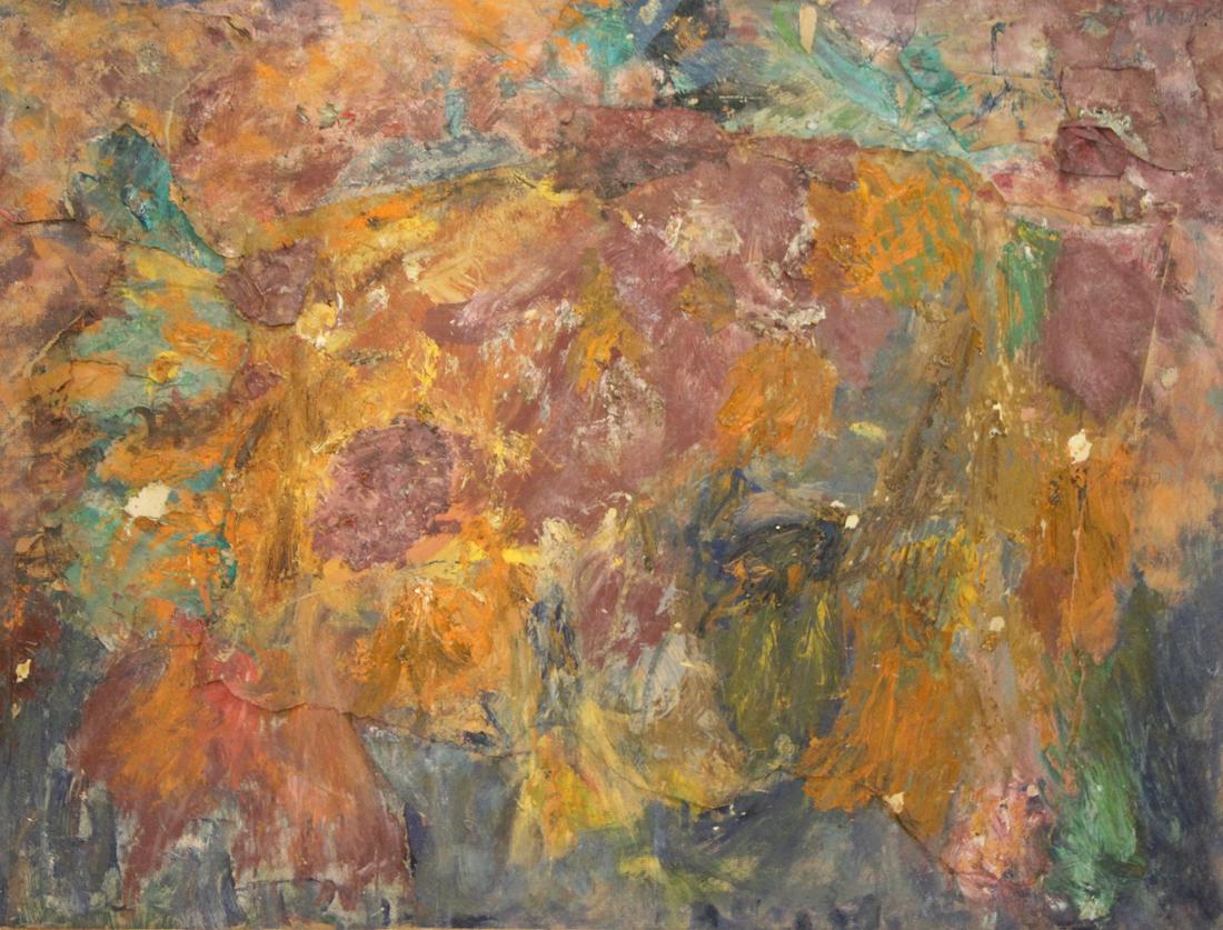 Florence Weinstein. Signed Abstract Composition (1 of 4)