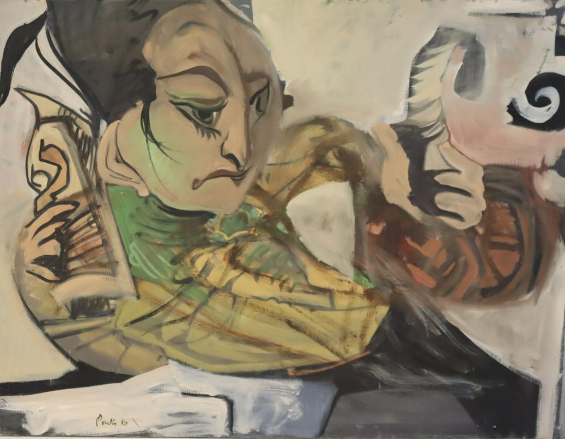 Parks 80 Signed Oil On Canvas (1 of 4)