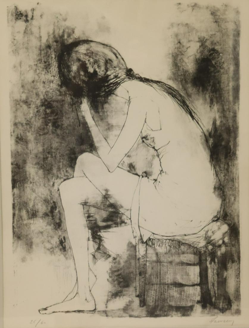 Jean Jansem Signed And Numbered Lithograph (1 of 5)