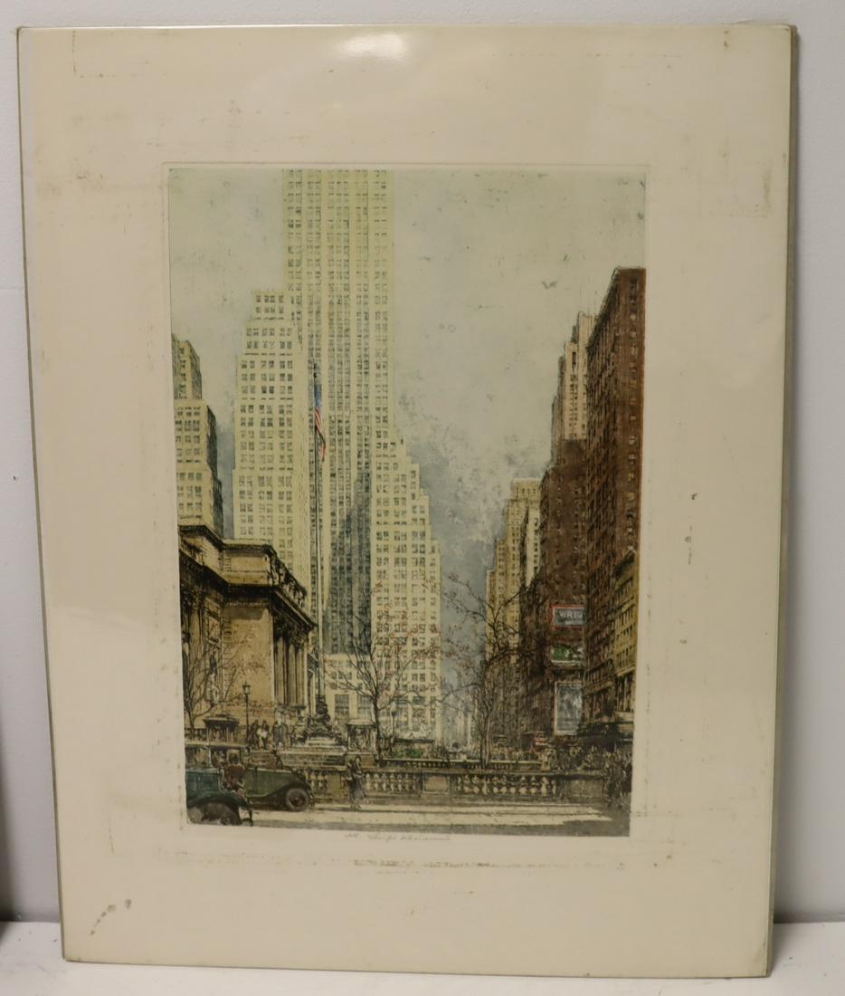 Luigi Kasimir Signed Lithograph (1 of 5)