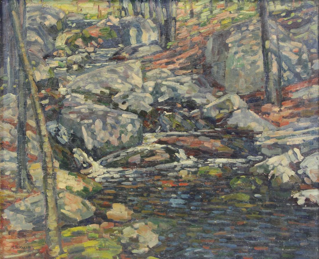 CHARLES S KAELIN (AMERICAN, 1858-1929). (1 of 5)