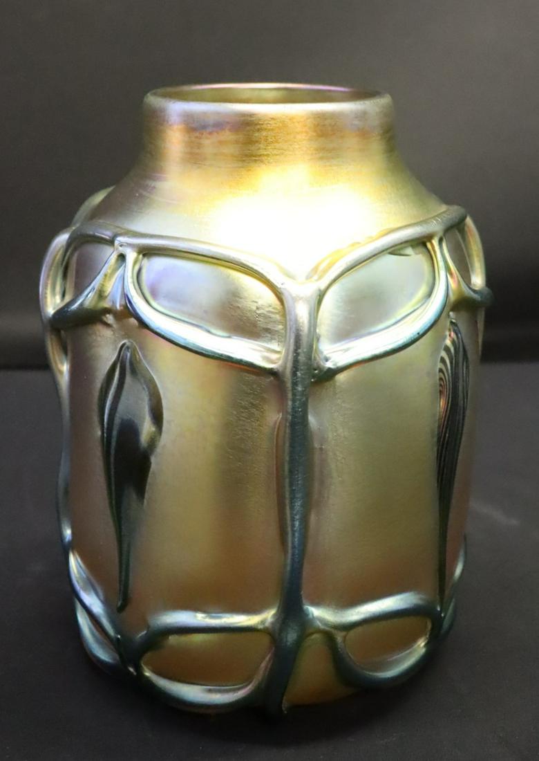 L.C. Tiffany Large and Impressive Favrille Glass (1 of 8)