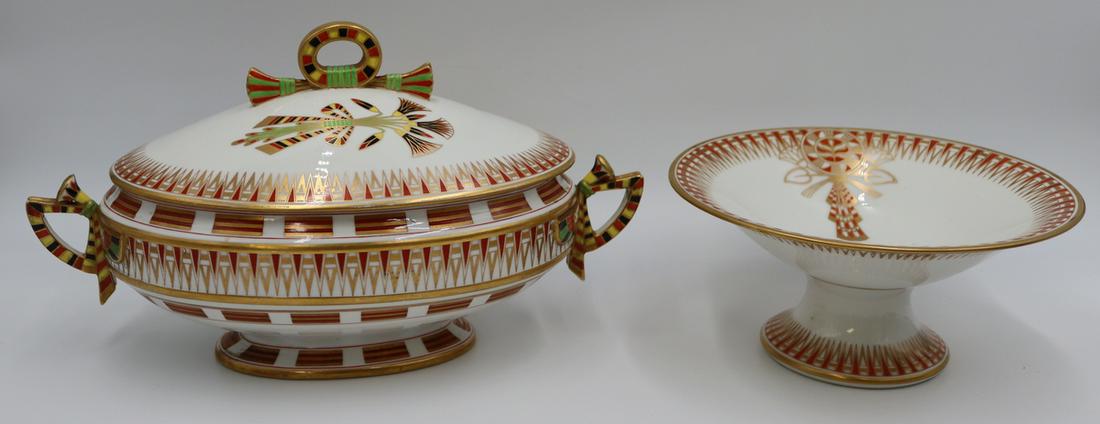 (2) Pcs. Richard Ginori Khedive Porcelain. (1 of 16)
