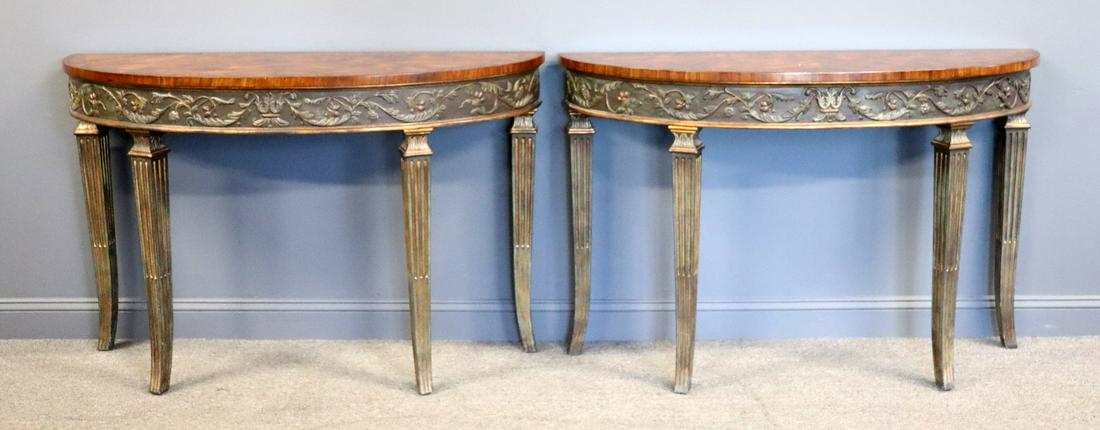 Pair Of  Althorp Theodore Alexander Vintage And (1 of 6)