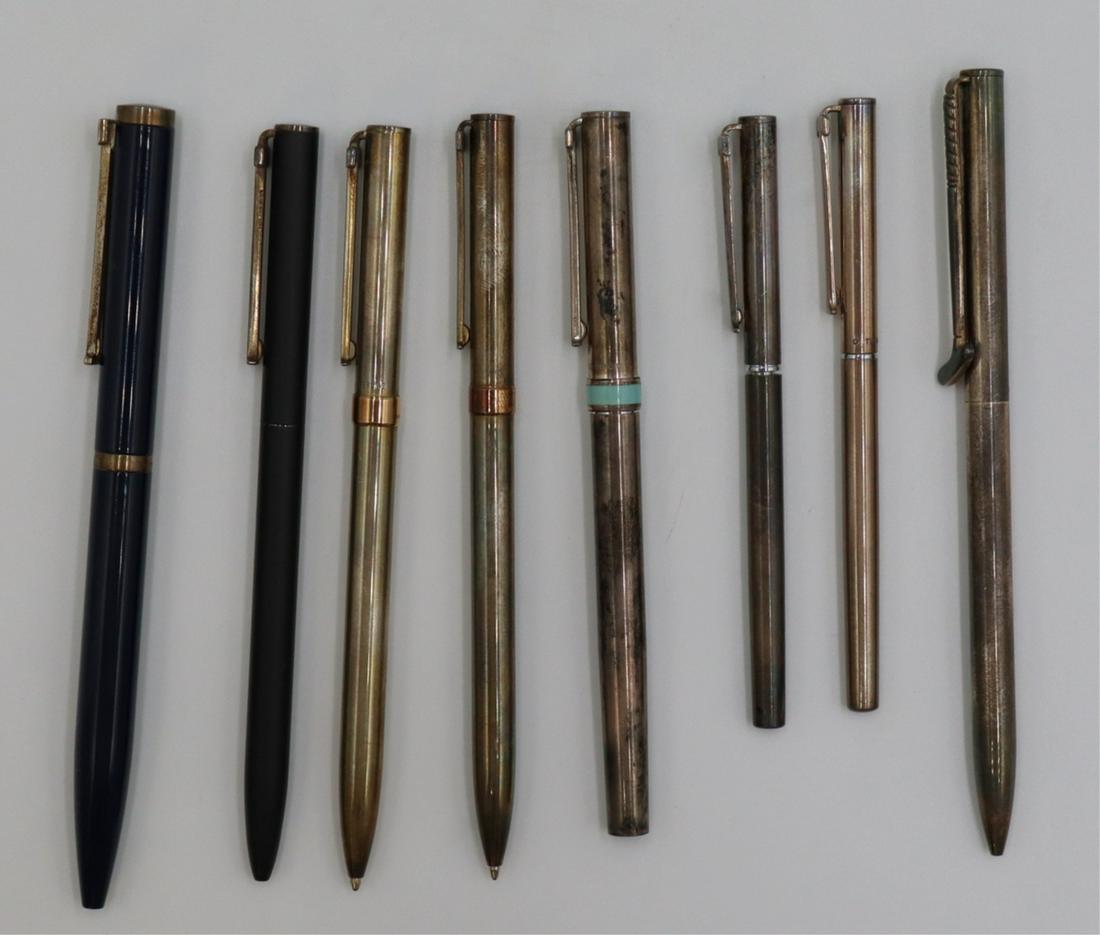 Assorted grouping of Tiffany & Co. T-clip pens. (1 of 14)