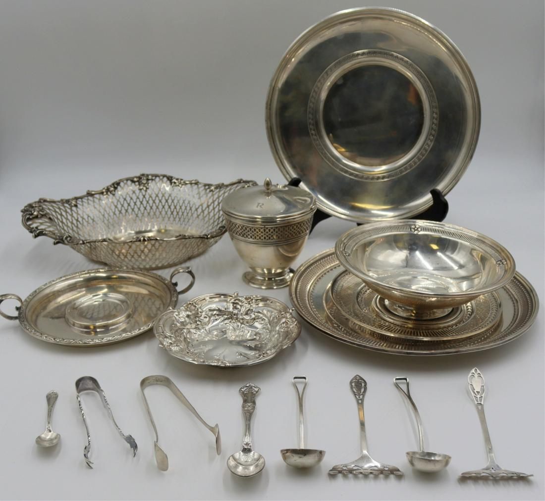 STERLING. Assorted American Sterling Hollow Ware (1 of 14)