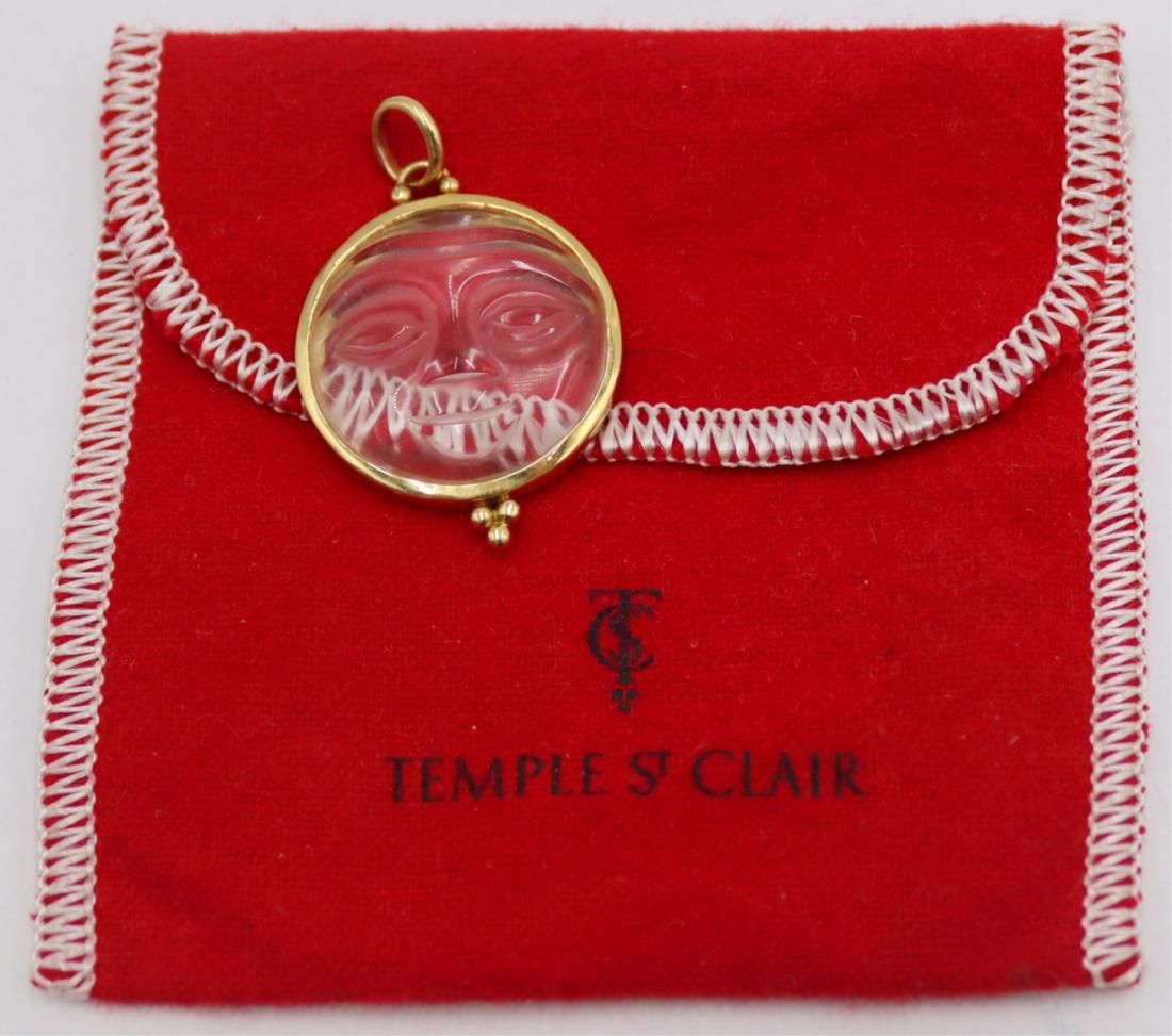 JEWELRY. Temple St Clair 18kt Gold and Carved (1 of 7)
