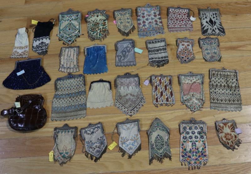 Assorted Grouping of (28) Antique/Vintage Purses. (1 of 10)