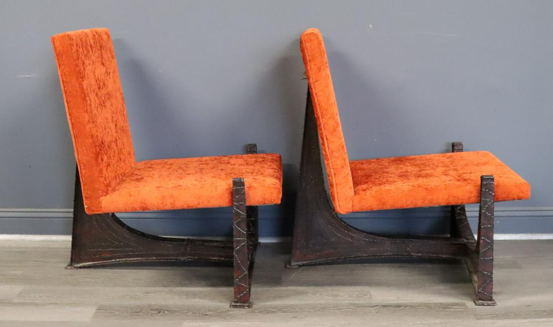 Midcentury Pair Of Paul Evans Style Patinated (1 of 7)