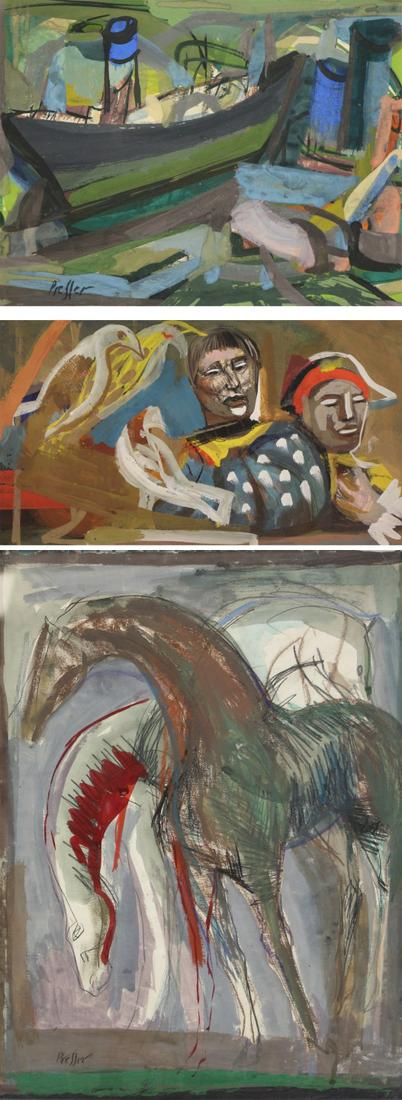 JOSEF PRESSER (AMERICAN, 1907-1967). (1 of 18)
