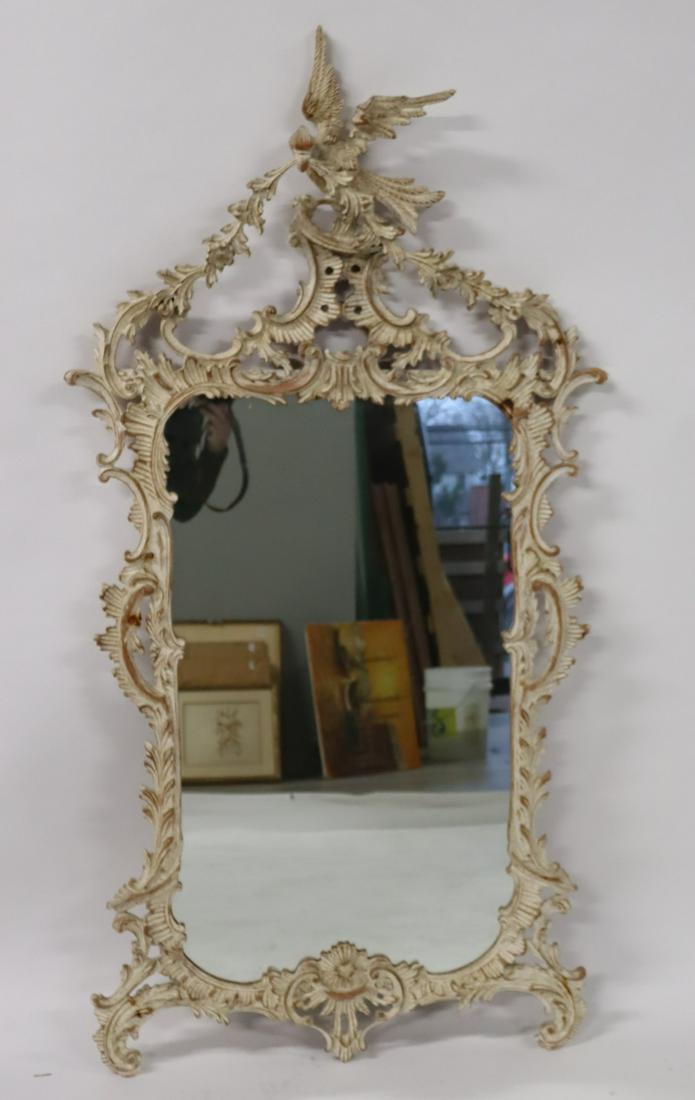 Vintage Italian Chippendale Style Carved Wood (1 of 10)