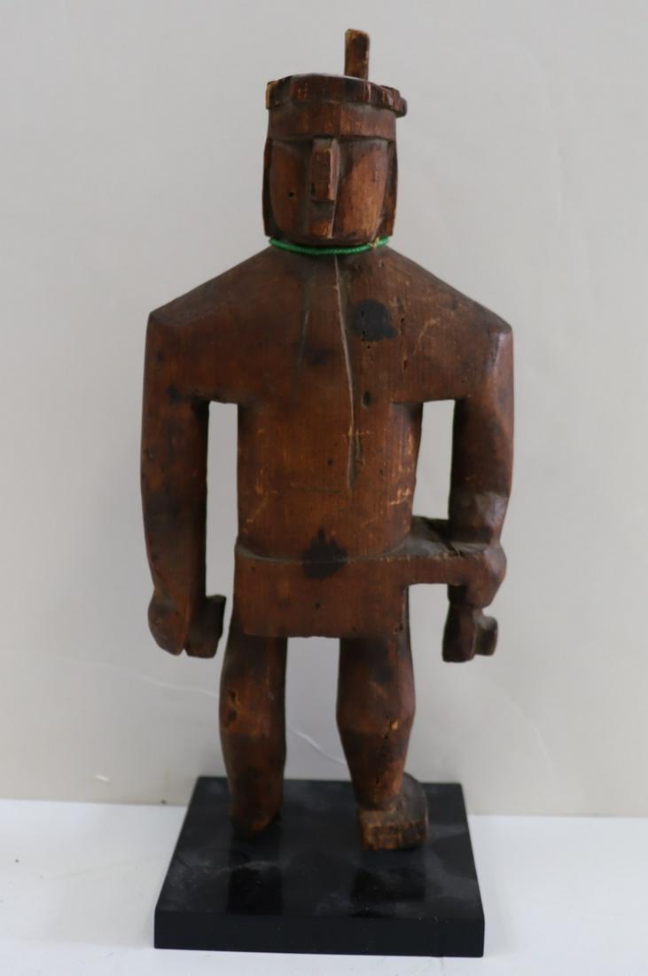 Antique Carving Of A Native American Figure ? (1 of 7)