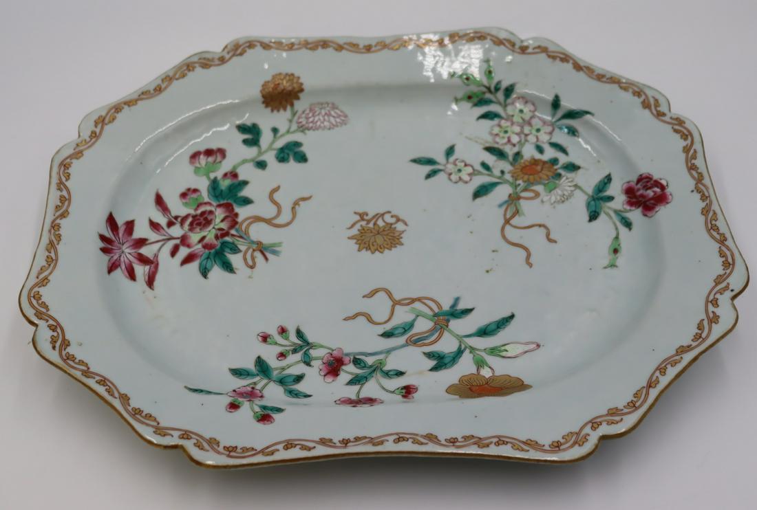18th Century Chinese Export Porcelain Platter (1 of 5)