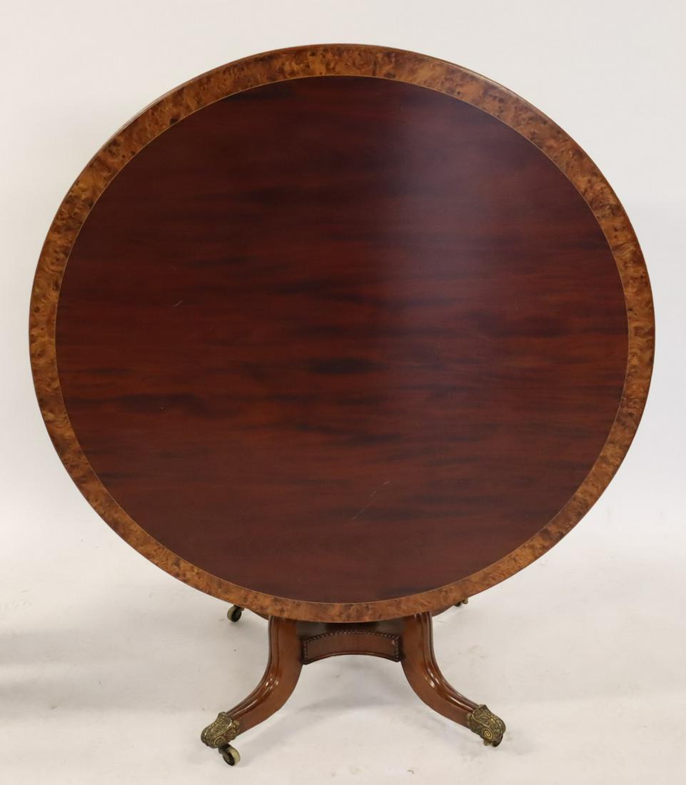 Antique Mahogany Banded Mahogany Tilt Top (1 of 9)