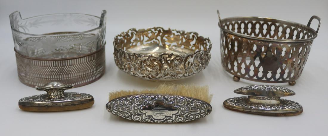 STERLING. (3) Pcs. Sterling Hollow Ware and Vanity (1 of 7)