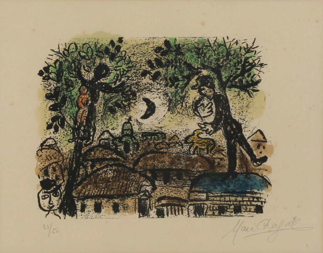 MARC CHAGALL (RUSSIAN-FRENCH, 1887-1985). (1 of 8)