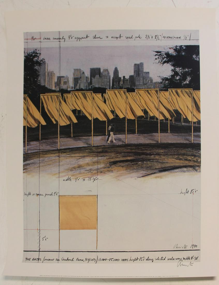 CHRISTO (FRENCH, 1935-2020). (1 of 3)