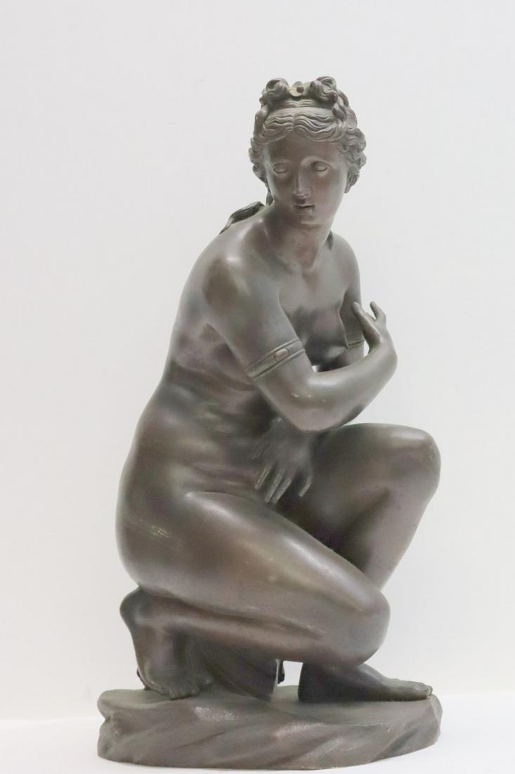 Unsigned Bronze Sculpture Of Diana The Huntress (1 of 13)