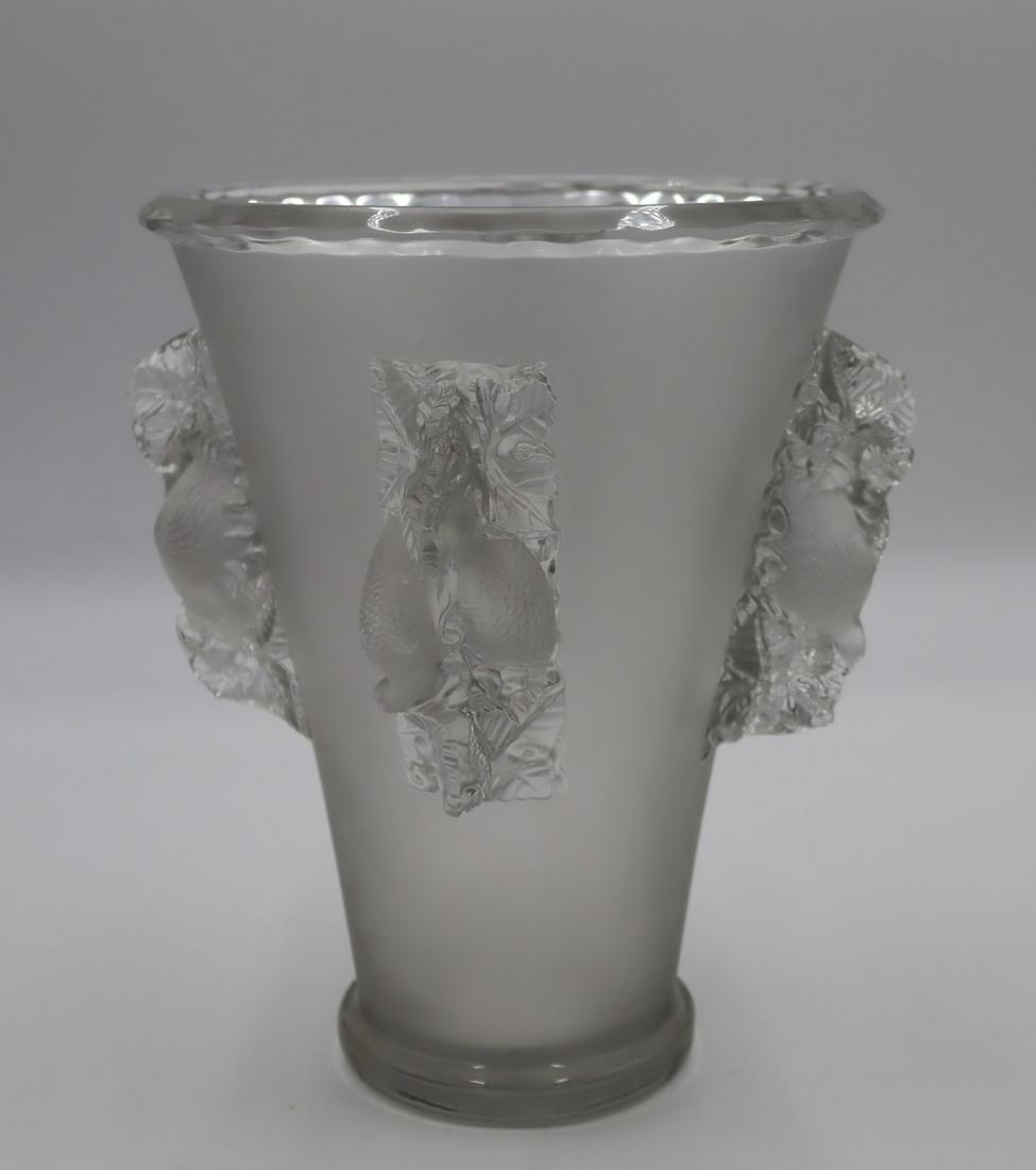 Rene LALIQUE. Signed Milion Vase (1 of 10)