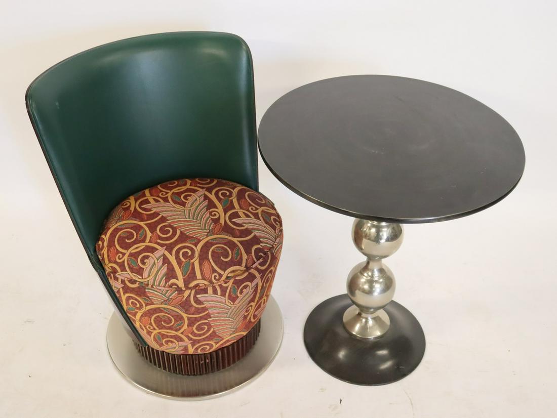 Art Deco Laminate Chair Together With A Table (1 of 10)