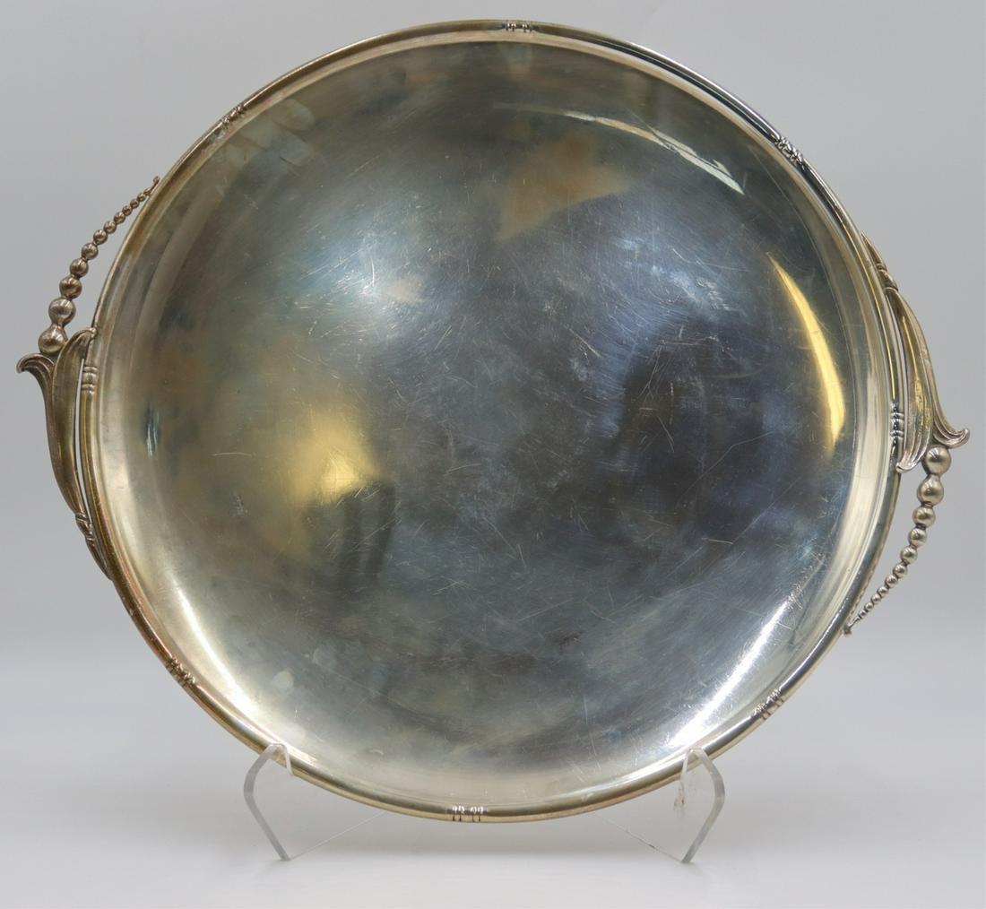 STERLING. Woodside Sterling Co. Serving Tray. (1 of 5)