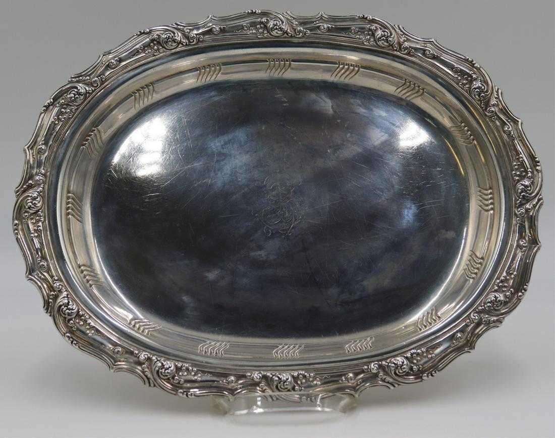 STERLING. Tiffany Chicago World's Exposition Tray. (1 of 8)