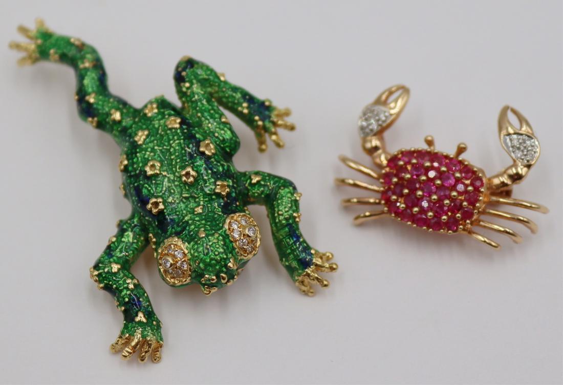 JEWELRY. Gold Figural Brooches, Inc. Garavelli. (1 of 10)