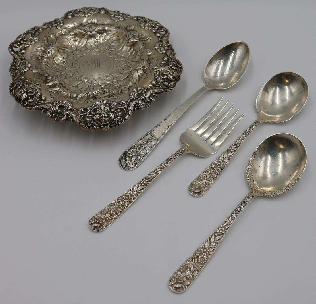 STERLING. Assorted American Sterling Grouping. (1 of 14)