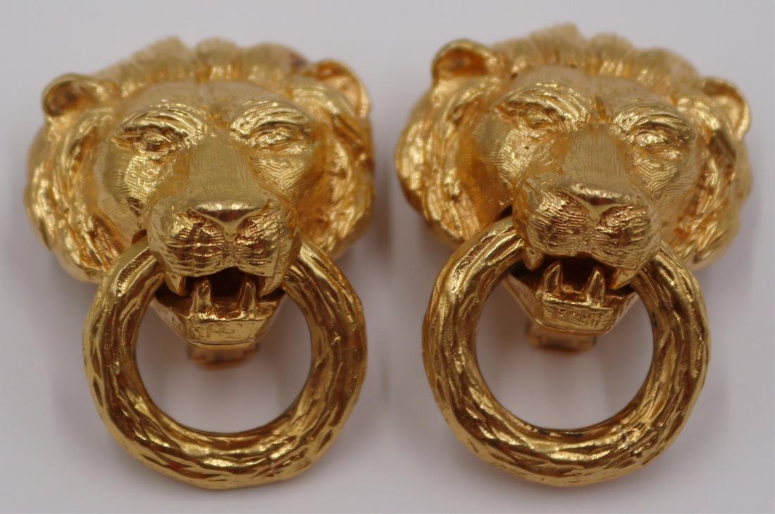 JEWELRY. Van Cleef & Arpels 18kt Gold Lion (1 of 8)