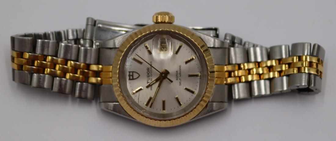 JEWELRY. Ladies Tudor Princess OysterDate Watch.