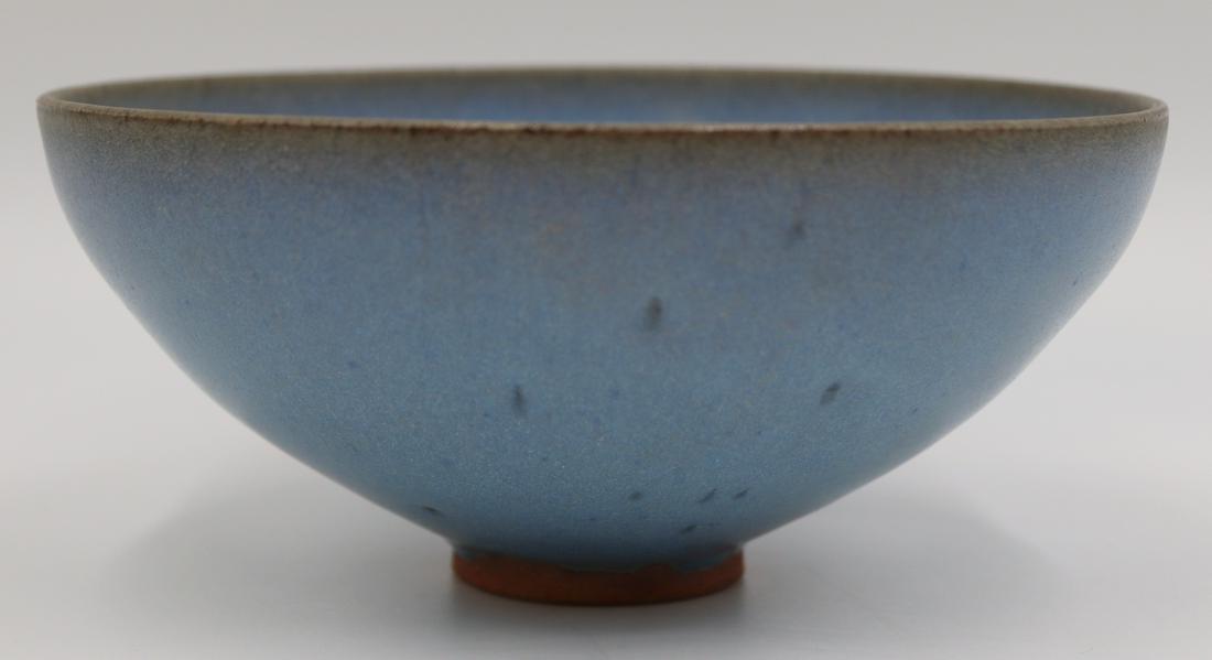 Chinese Blue Glazed Bowl. (1 of 6)