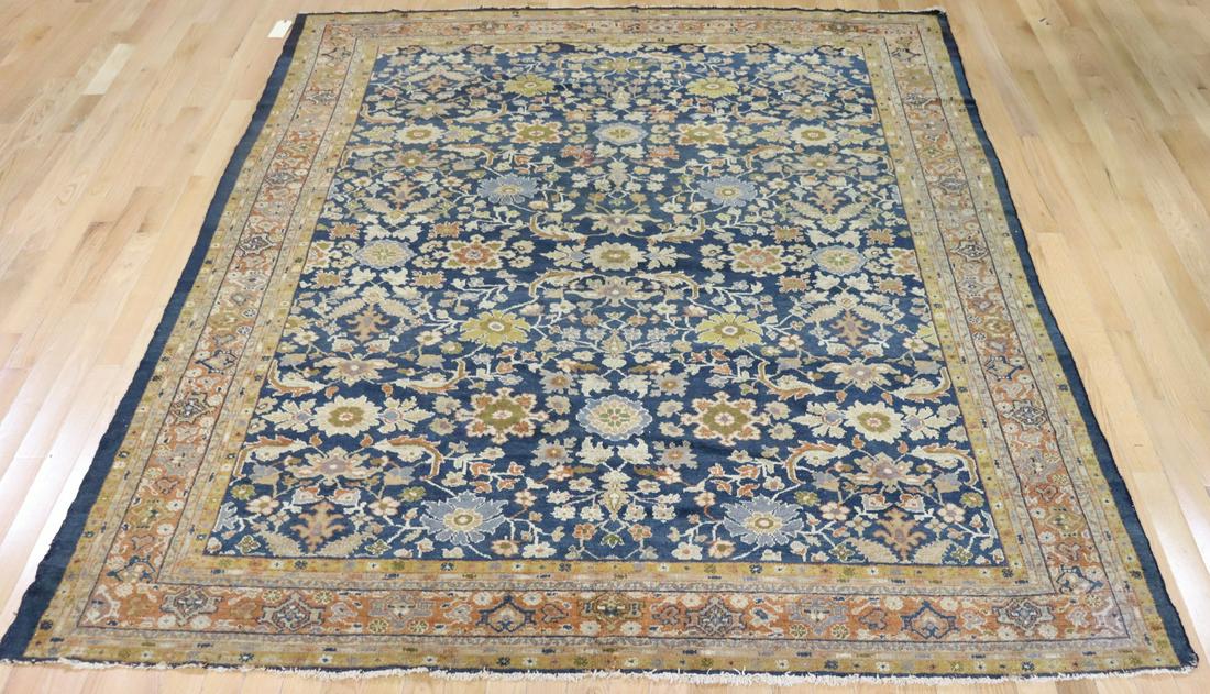 Antique And Finely Hand Woven Carpet. (1 of 7)