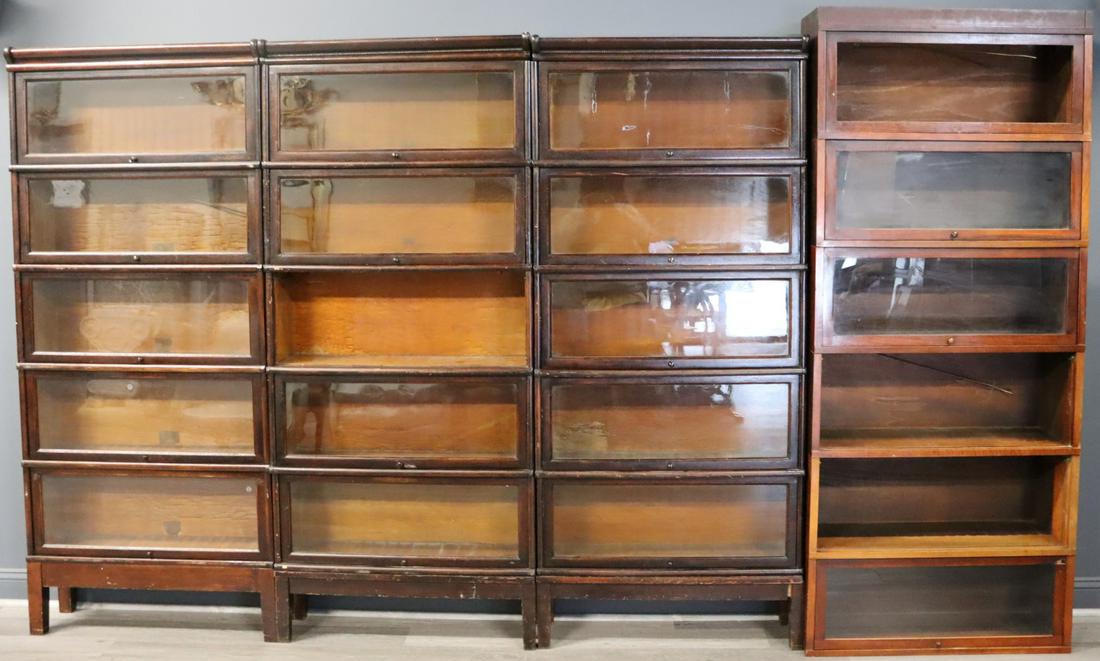 Lot Of Barrister Bookcases. (1 of 15)
