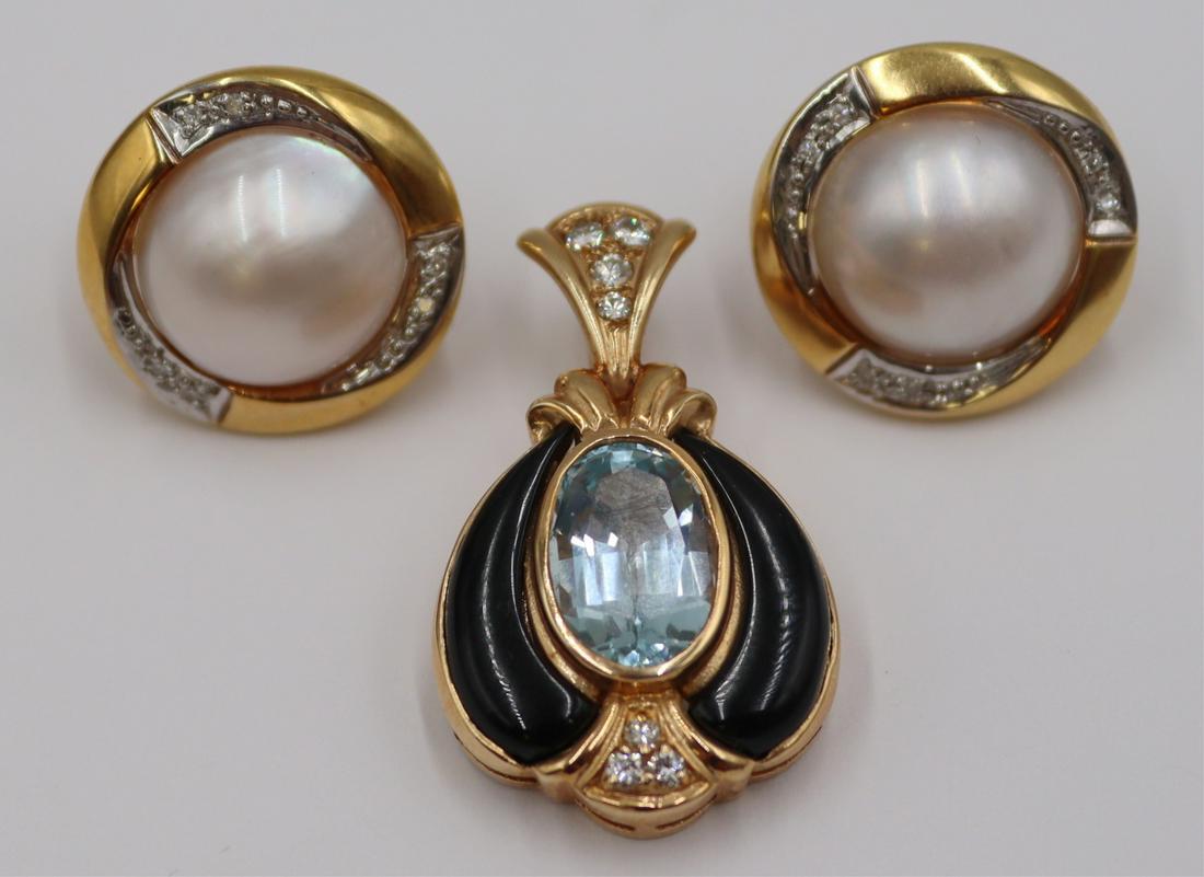 JEWELRY. Assorted 14kt Gold Jewelry. (1 of 8)