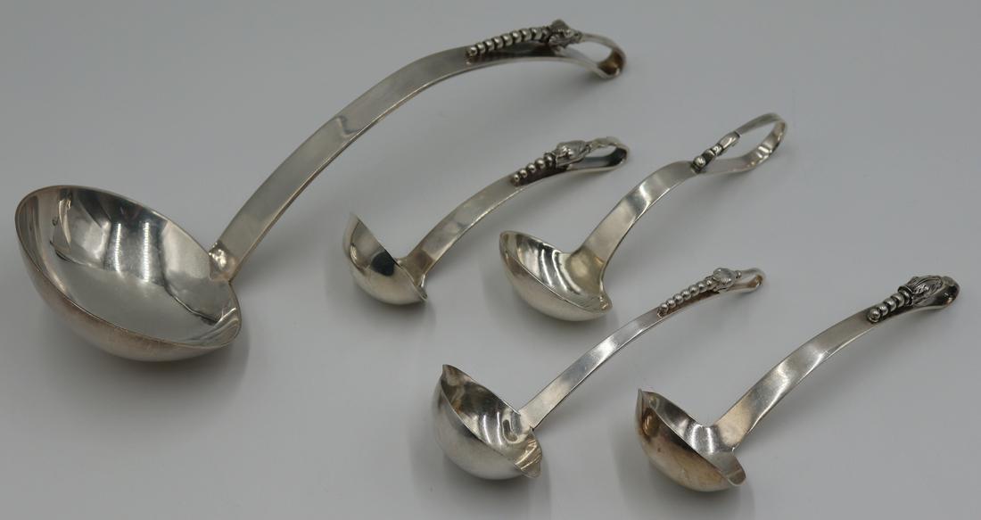 STERLING. (5) Mexican Sterling Ladles Inc Sanborns (1 of 11)