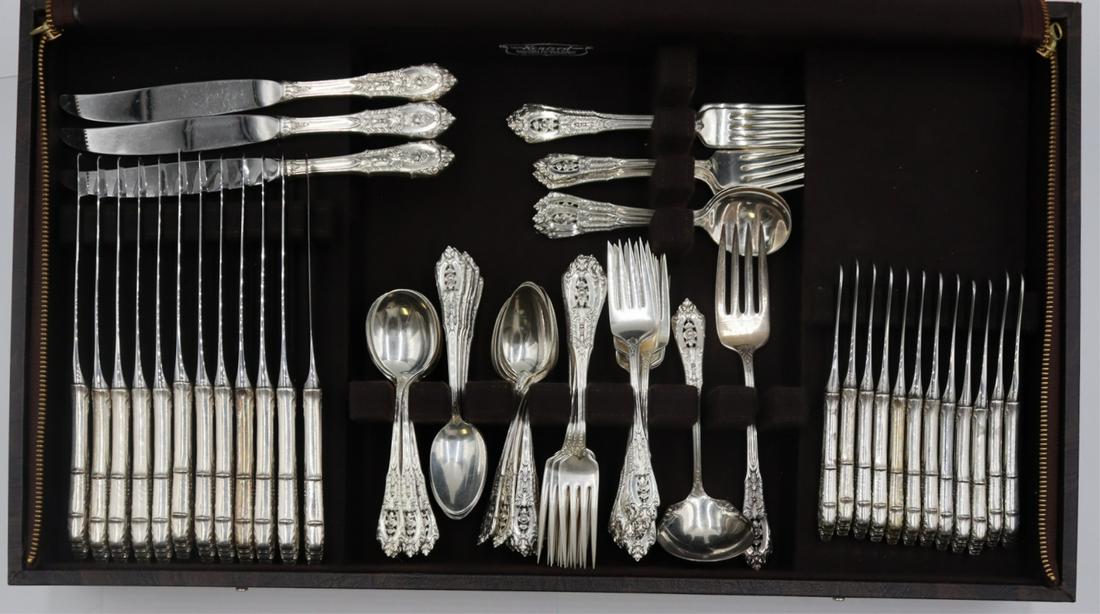 STERLING. R. Wallace & Sons Rose Point (1 of 10)