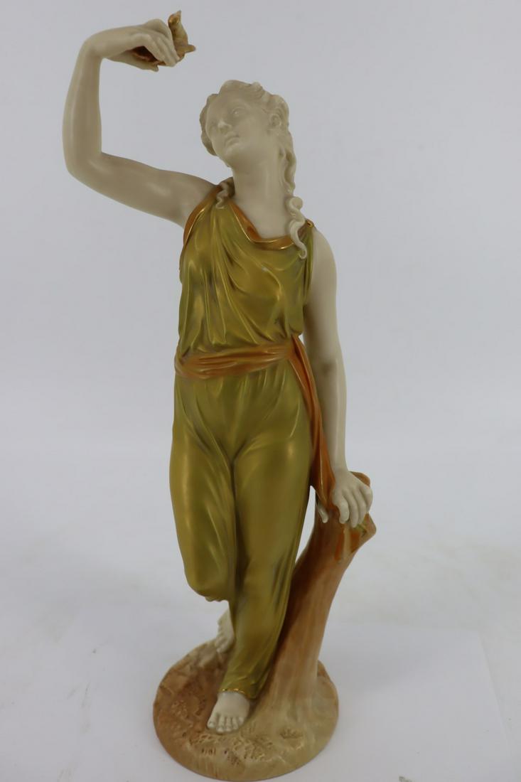 Royal Worcester Porcelain Figure Of A Classical (1 of 8)