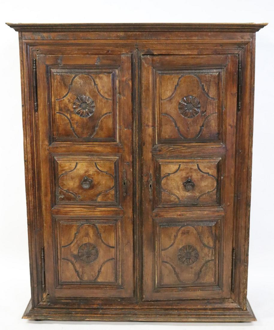 18th Century Continental 2 Door Cabinet (1 of 7)