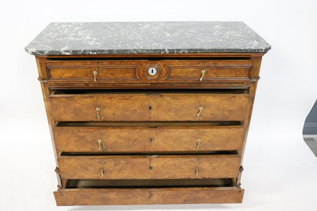 Antique Continental Marbletop Commode. (1 of 8)