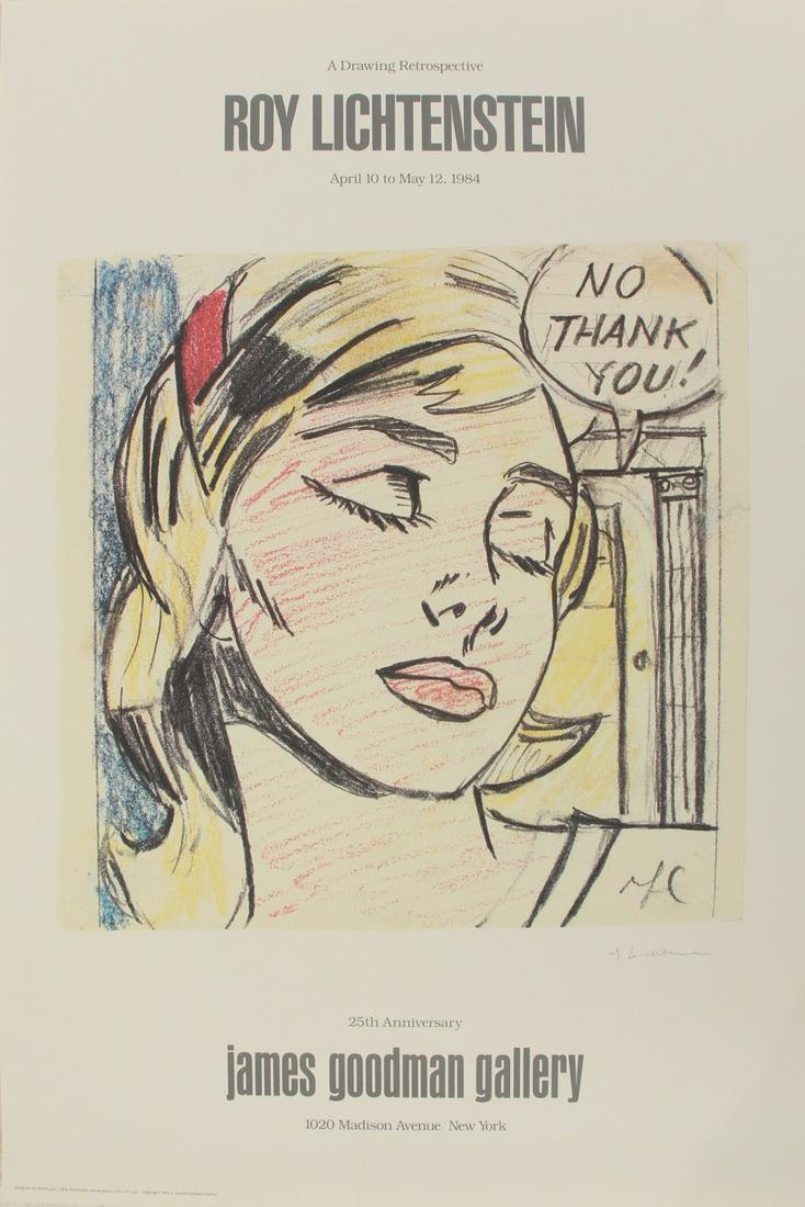 ROY LICHTENSTEIN (AMERICAN, 1923-1997). (1 of 8)