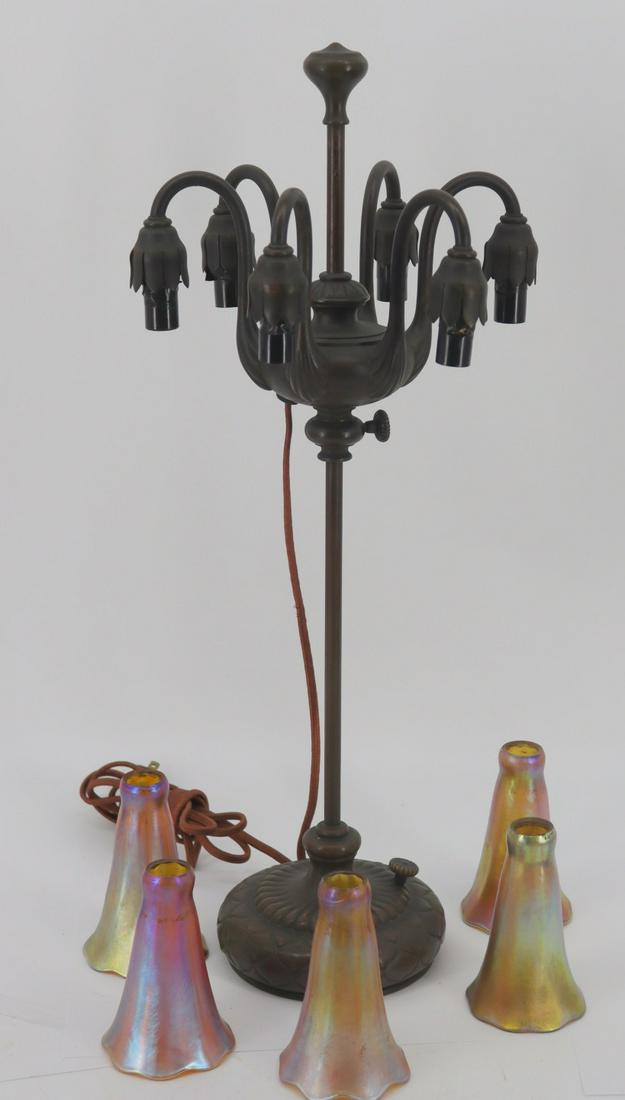 Tiffany Studios Signed And Numbered Table Lamp (1 of 13)