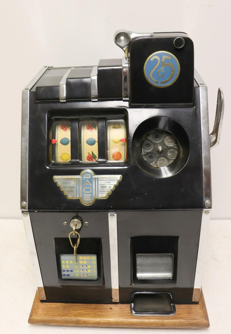 PACE 25 CENT SLOT MACHINE (1 of 11)