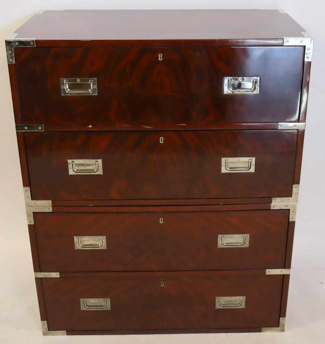 Ralph Lauren Signed 2 Piece Mahogany Campaign (1 of 7)