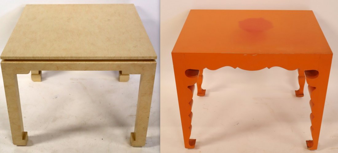 Midcentury Karl Springer Style Table Together With (1 of 8)