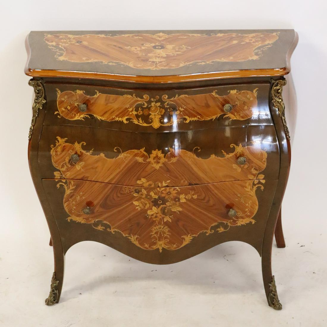 Roma Italian Inlaid Commode. (1 of 12)