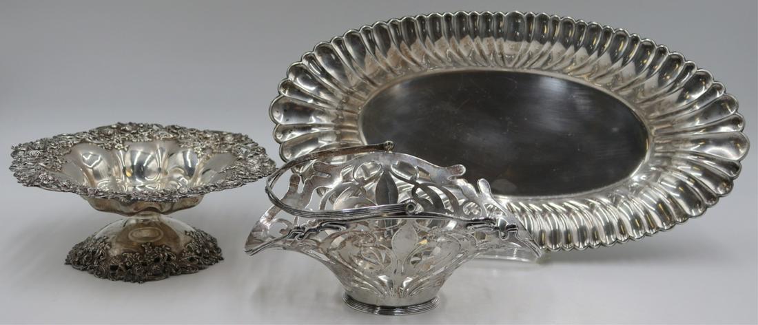 STERLING. American Sterling Hollow Ware Grouping. (1 of 12)